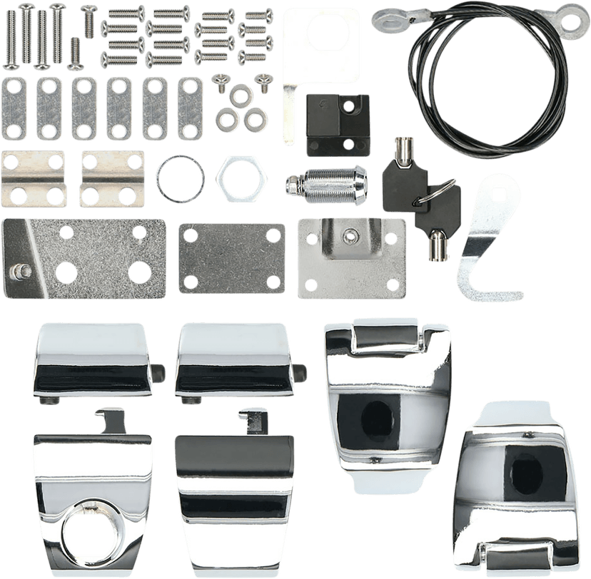 SADDLE TRAMP 3550-0319 Latch Kit with Hardware - FL/FX — image 1 of 4