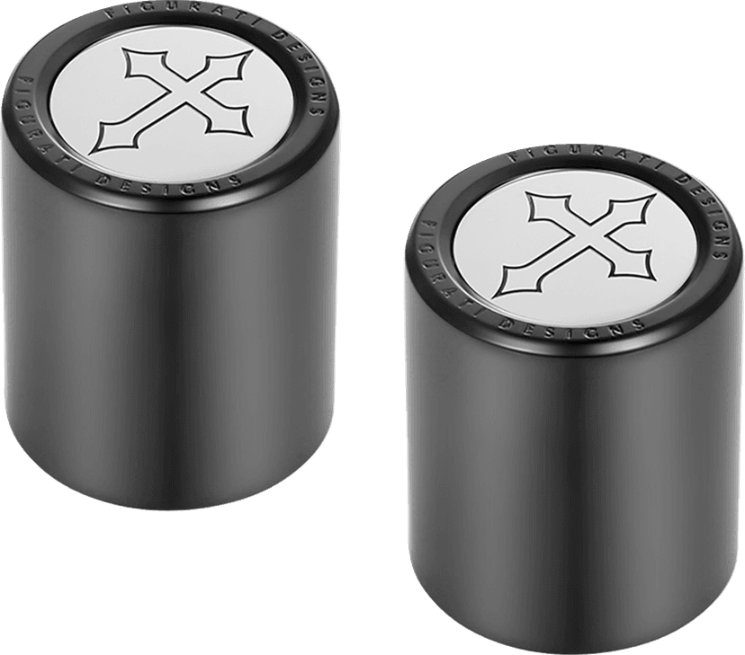 FIGURATI DESIGNS 3550-0360 Docking Covers - Cross Black — image 1 of 3