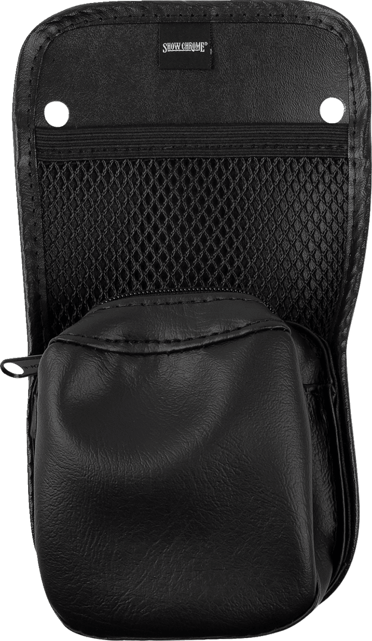 SHOW CHROME 3550-0396 Center Console Kaliber Organizer - Black