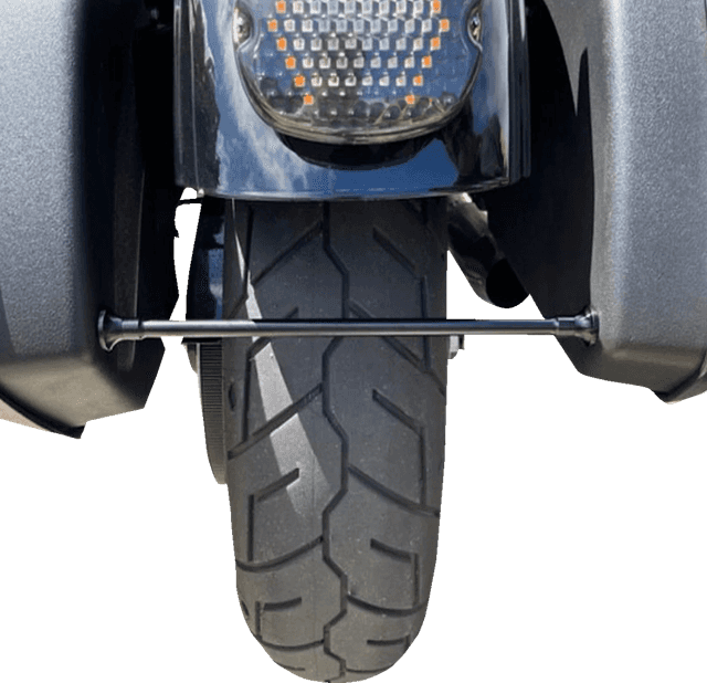 KIBBLEWHITE 3550-0438 Saddlebag Stabilizer - Black Anodized