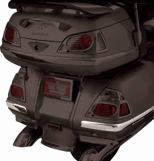 SHOW CHROME 3550-0471 Saddlebag Molding Inserts - Chrome - GL1800 — image 1 of 2
