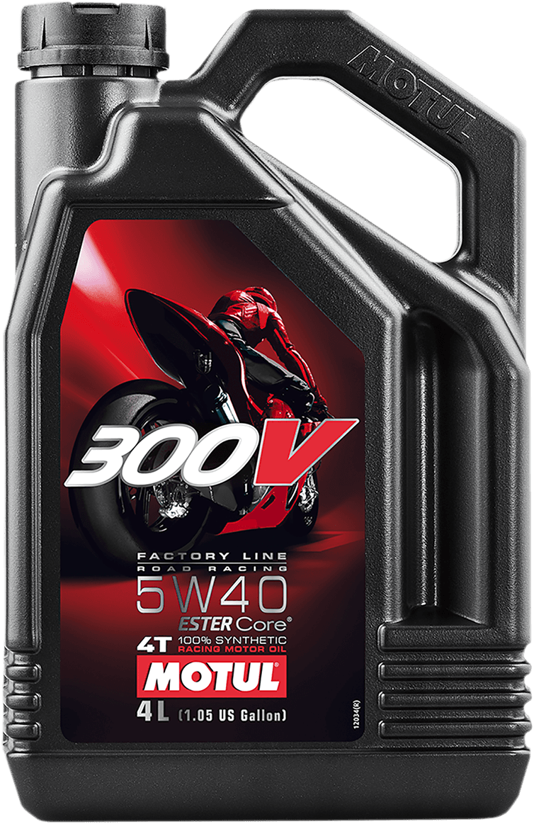MOTUL 3601-0070 300V Synthetic Ester Oil - 5W-40 - 4L