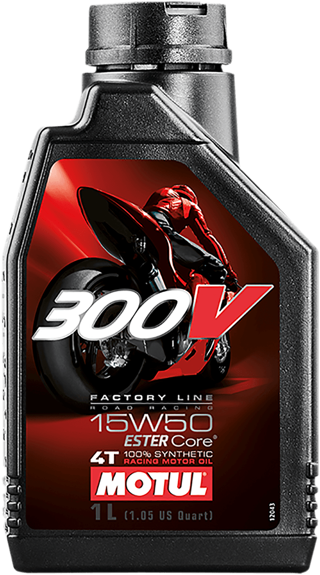 MOTUL 3601-0073 300V Synthetic Ester Oil - 15W-50 - 1L