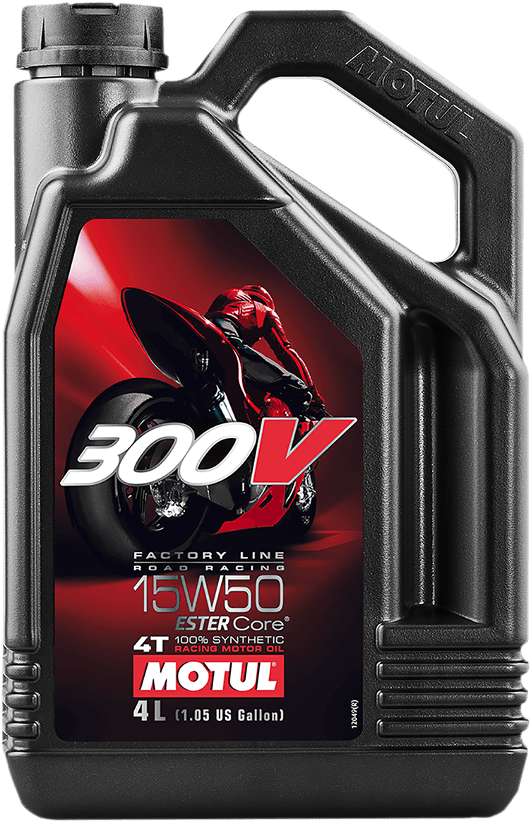 MOTUL 3601-0074 300V Synthetic Ester Oil - 15W-50 - 4L