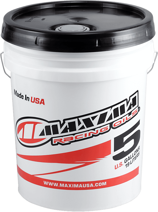 MAXIMA RACING OIL 3601-0140 SynBlend Semi-Synthetic Oil - 10W-40 - 5 U.S. gal - Bucket