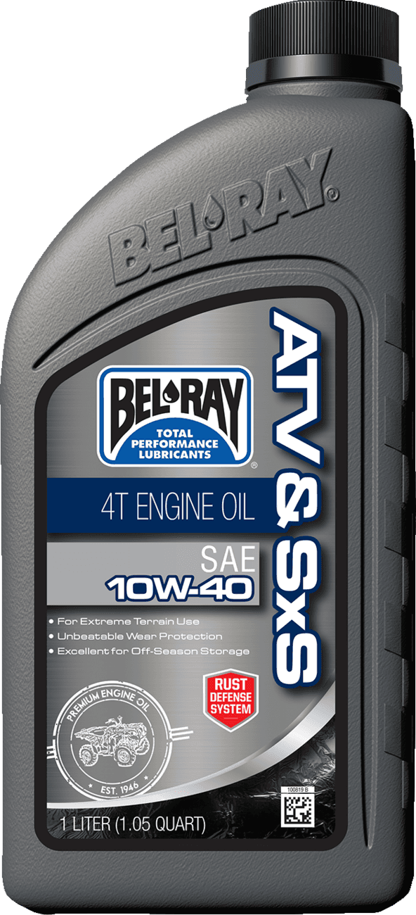 BEL-RAY 3601-0144 ATV & SxS Mineral Oil 10W-40 - 1L