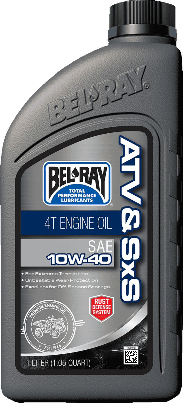 BEL-RAY 3601-0144 ATV & SxS Mineral Oil 10W-40 - 1L