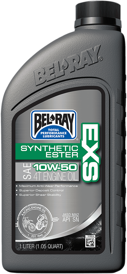 BEL-RAY 3601-0145 EXS Synthetic 4T Oil - 10W-50 - 1L