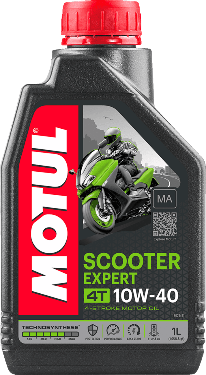 MOTUL 3601-0207 Scooter Expert 4T Engine Oil - 10W40 - 1L