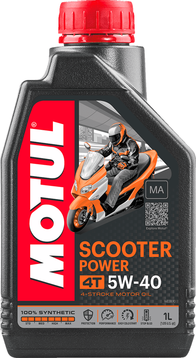 MOTUL 3601-0208 Scooter Power 4T Oil - 5W-40 - 1L