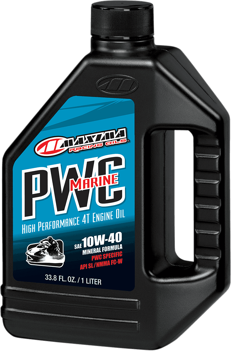 MAXIMA RACING OIL 3601-0210 4T Marine Oil - 10W40 1L