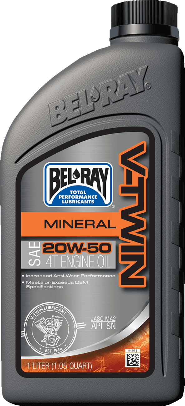 BEL-RAY 3601-0249 V Twin Oil - 20W50 - 1L