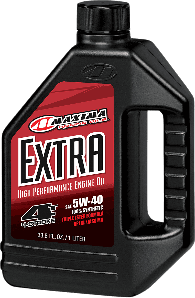 MAXIMA RACING OIL 3601-0277 Extra Synthetic 4T Oil - 5W40 - 1L