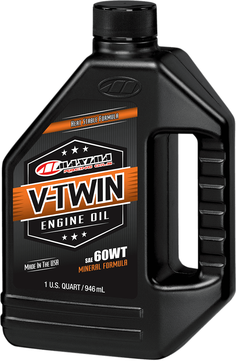 MAXIMA RACING OIL 3601-0293 V-Twin Oil - 60wt - 1 U.S. quart
