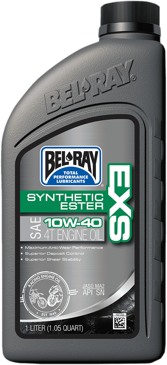 BEL-RAY 3601-0332 EXS Synthetic 4T Oil - 10W-40 - 1L