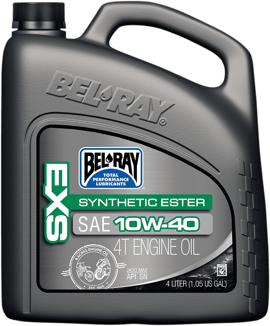 BEL-RAY 3601-0333 EXS Synthetic 4T Oil - 10W-40 - 4L