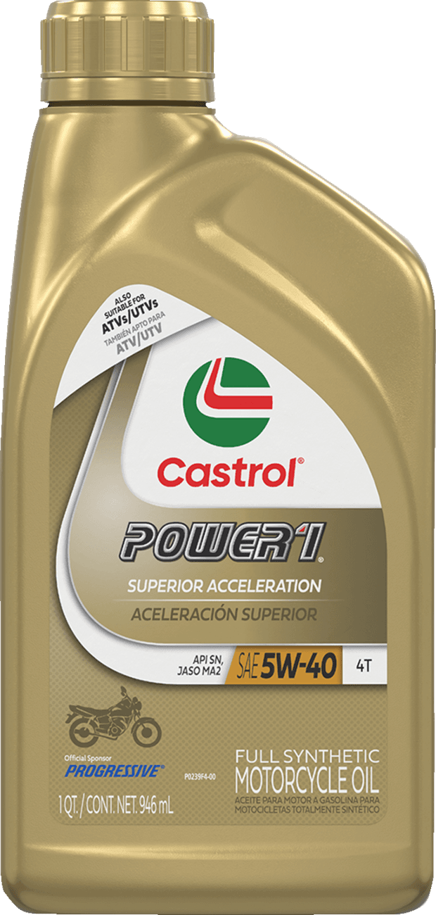 CASTROL 3601-0374 Power 1® Synthetic Engine Oil - 5W-40 - 1 US quart