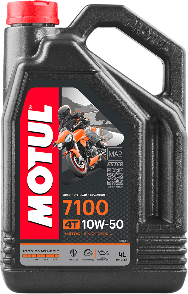 MOTUL 3601-0500 7100 4T Synthetic Oil - 10W-50 - 4L