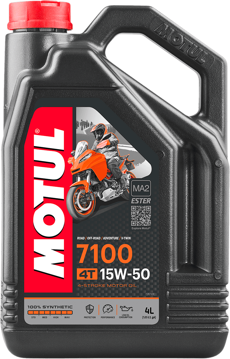 MOTUL 3601-0623 7100 4T Synthetic Oil - 15W-50 - 4L