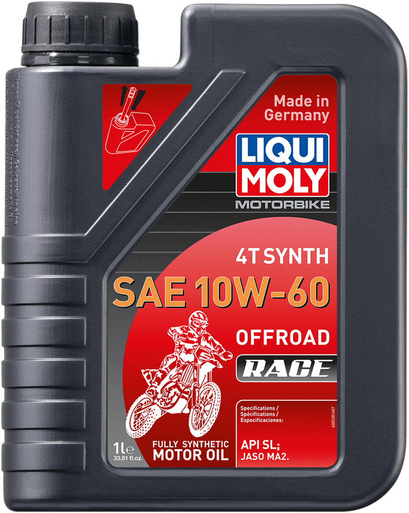 LIQUI MOLY 3601-0681 Off-Road Synthetic Oil - 10W-60 - 1L