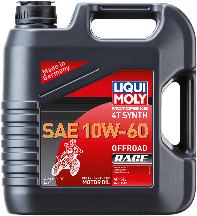 LIQUI MOLY 3601-0682 Off-Road Synthetic Oil - 10W-60 - 4L