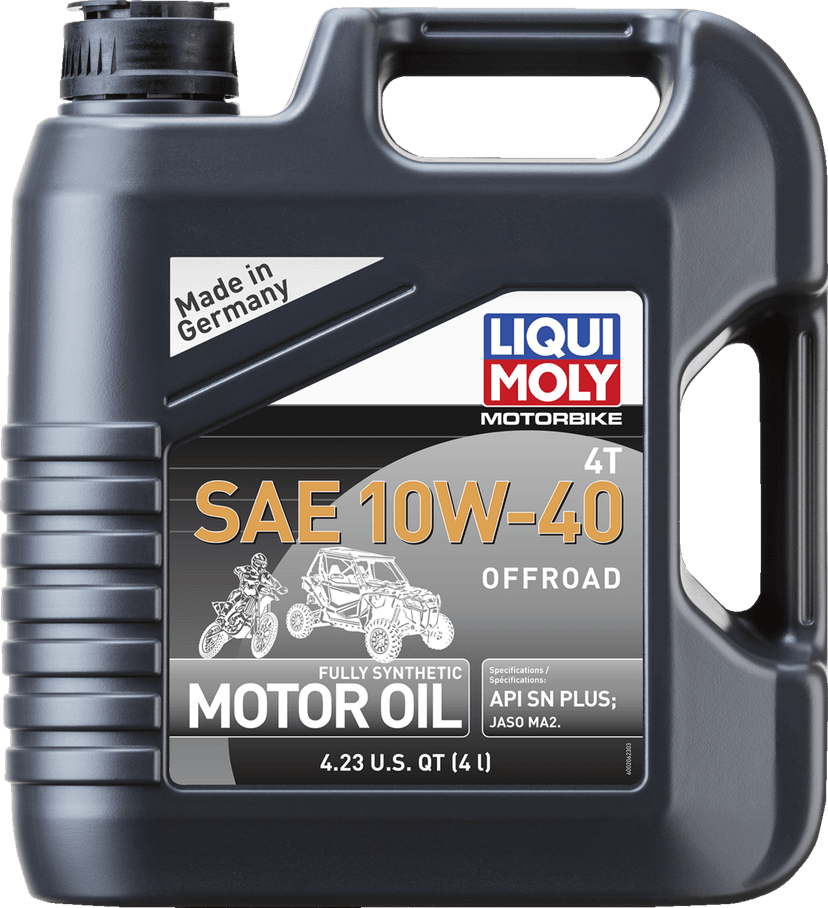 LIQUI MOLY 3601-0701 Offroad 4T Oil - 10W-40 - 4L