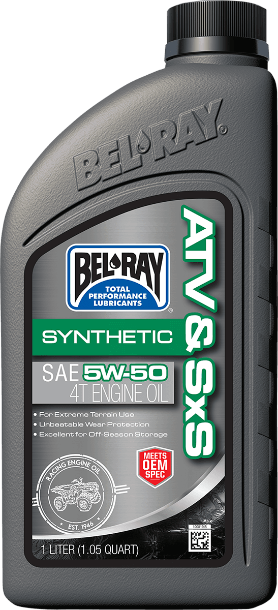 BEL-RAY 3601-0731 ATV & SxS Synthetic Oil - 1L