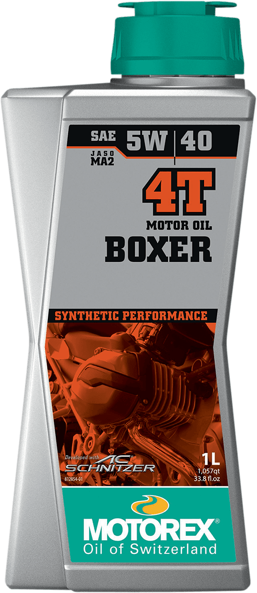 MOTOREX 3601-0753 4T Boxer Oil - 5W-40 - 1L
