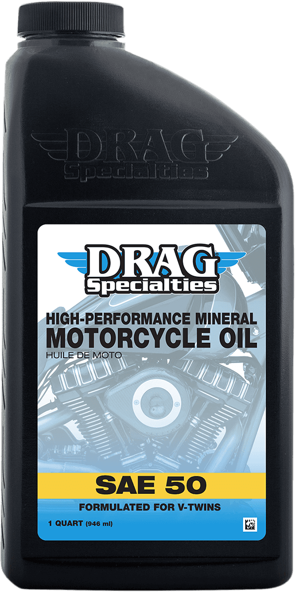 DRAG SPECIALTIES OIL 3601-0767 Engine Oil - SAE 50 - 1 U.S. quart