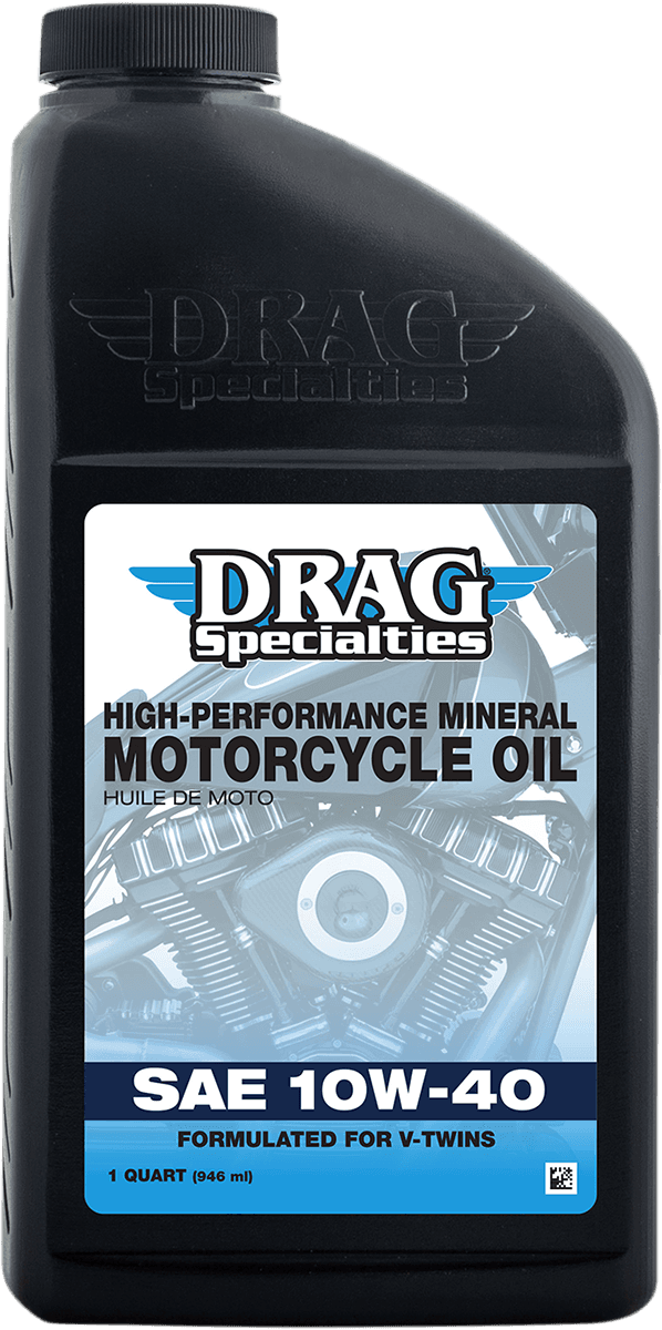 DRAG SPECIALTIES OIL 3601-0772 Engine Oil - 10W-40 - 1 US quart