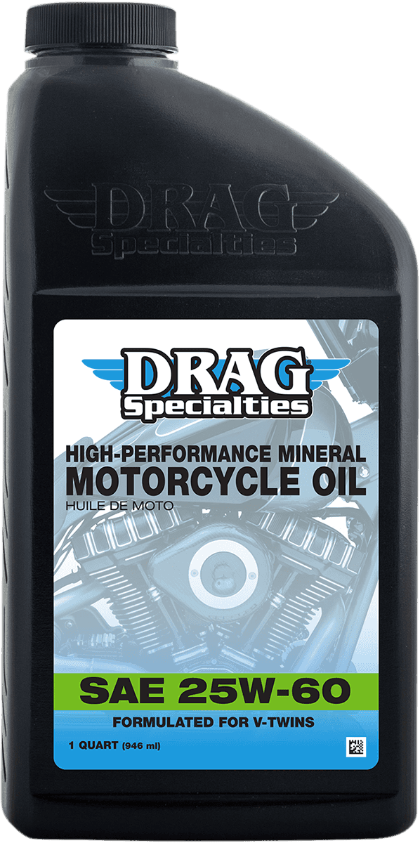 DRAG SPECIALTIES OIL 3601-0774 Engine Oil - 25W-60 - 1 US quart
