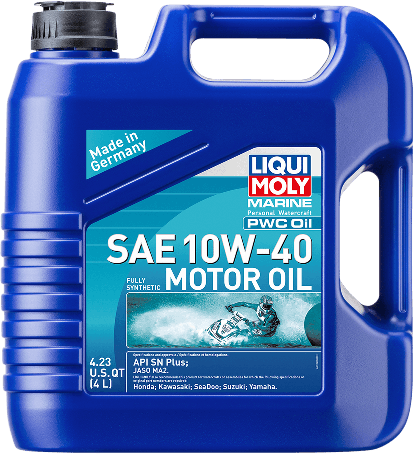 LIQUI MOLY 3601-0786 Marine 4T Engine Oil - 10W-40 - 4 liter