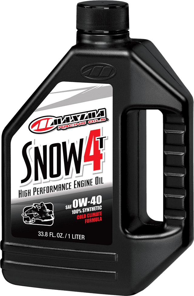 MAXIMA RACING OIL 3601-0793 Synthetic 4T Snow Oil - 0W-40 - 1L