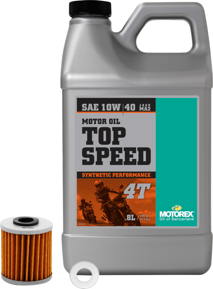 MOTOREX 3601-0946 Oil Change Kit - Kawasaki KX 250 - 10W-40 — image 2 of 2