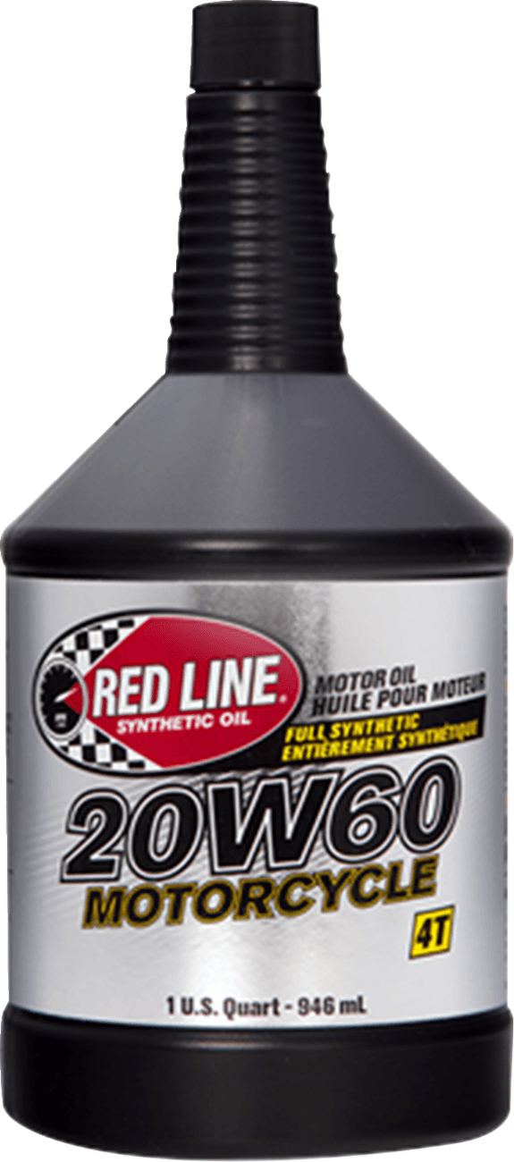 RED LINE SYNTHETIC OIL 3601-1024 Motorcycle Oil - 20W60 - 1 US quart