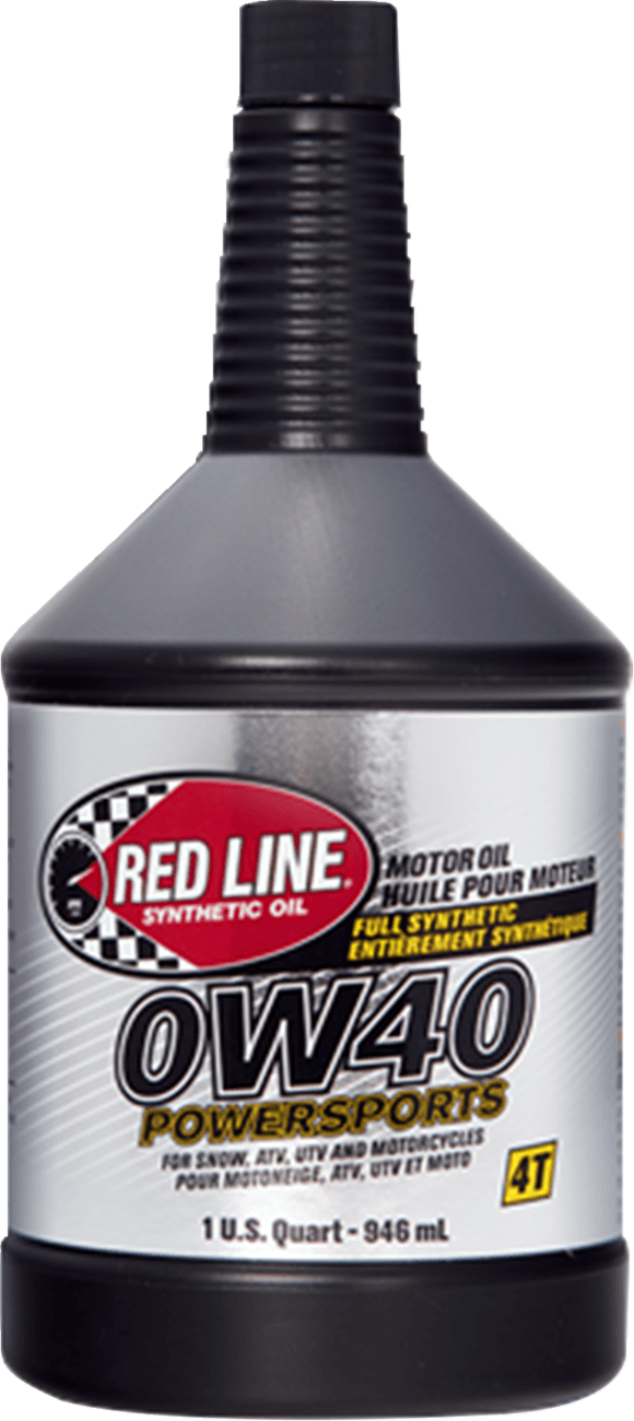 RED LINE SYNTHETIC OIL 3601-1026 Synthetic Motor Oil - 0W40 - 1 US quart