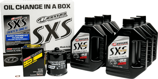 MAXIMA RACING OIL 36011167 Oil Change Kit - Polaris RZR Pro R