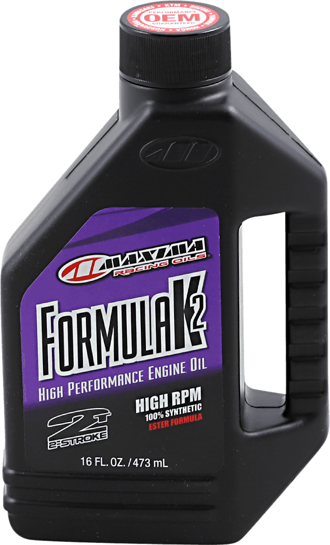 MAXIMA RACING OIL 3602-0022 Formula K2 Synthetic Premix - 16 U.S. fl oz.