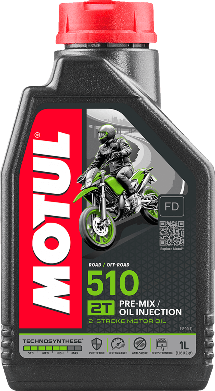 MOTUL 3602-0027 510 2T Anti-Smoke Oil - 1L