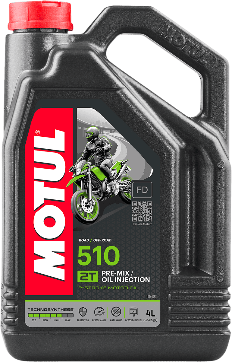 MOTUL 3602-0028 510 2T Anti-Smoke Oil - 4L