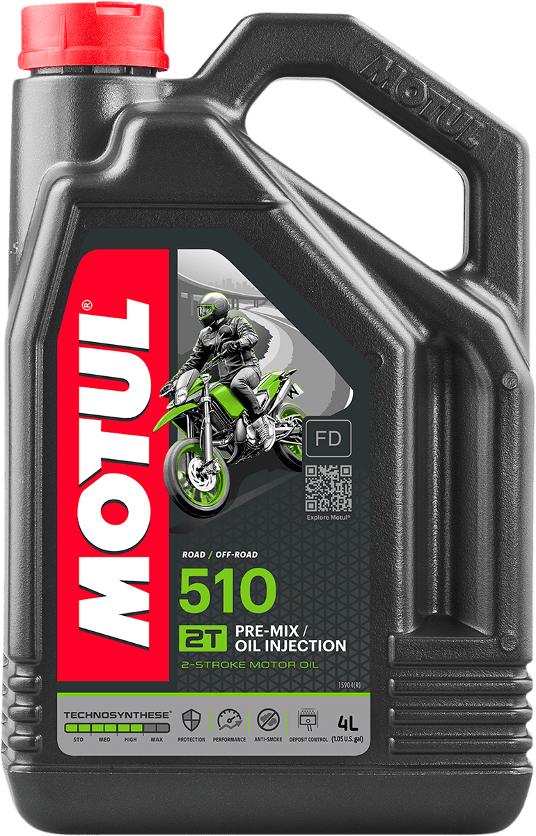 MOTUL 3602-0028 510 2T Anti-Smoke Oil - 4L