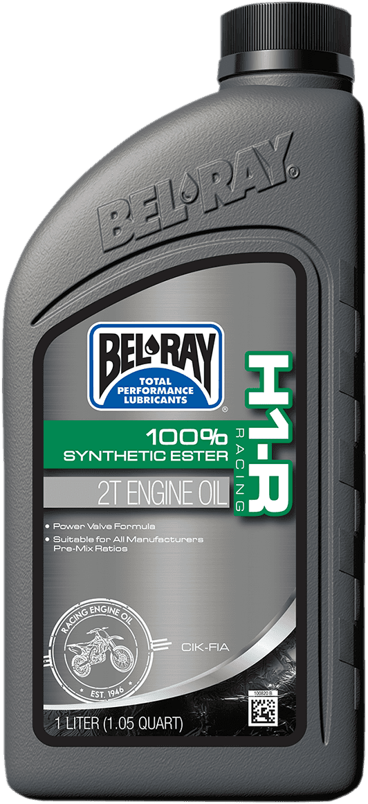 BEL-RAY 3602-0051 H1-R Synthetic 2T Oil - 1L