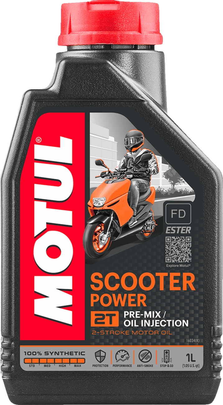 MOTUL 3602-0126 Scooter Power 2T Oil - 1L
