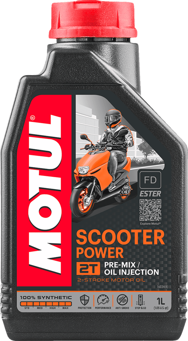 MOTUL 3602-0126 Scooter Power 2T Oil - 1L