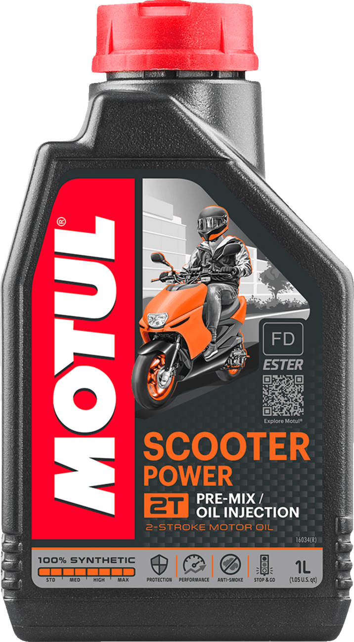 MOTUL 3602-0126 Scooter Power 2T Oil - 1L