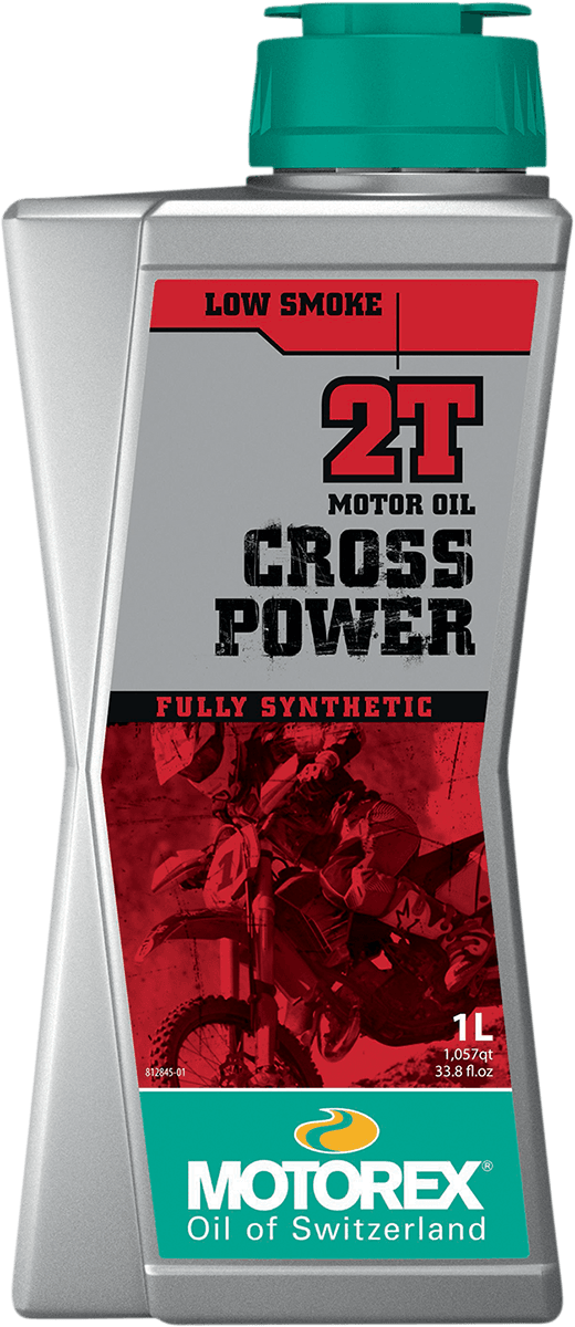 MOTOREX 3602-0140 Cross Power Synthetic 2T Oil - 1L