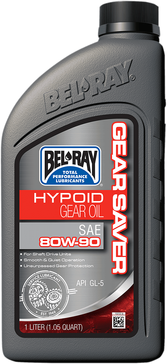 BEL-RAY 3603-0016 Hypoid Gear Oil - 80W-90 - 1L