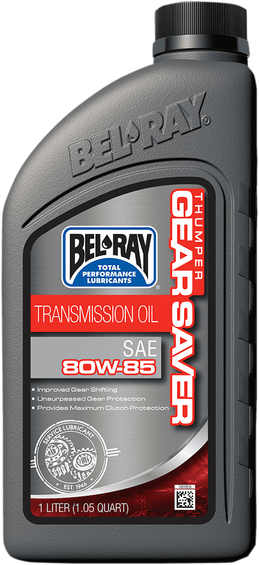 BEL-RAY 3603-0019 Thumper Transmission Oil - 80W-85 - 1L