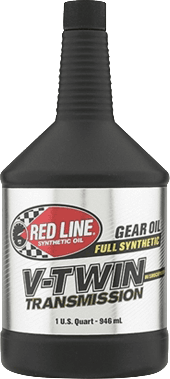 RED LINE SYNTHETIC OIL 3604-0025 V-Twin Transmission Oil with Shockproof - 1 US quart
