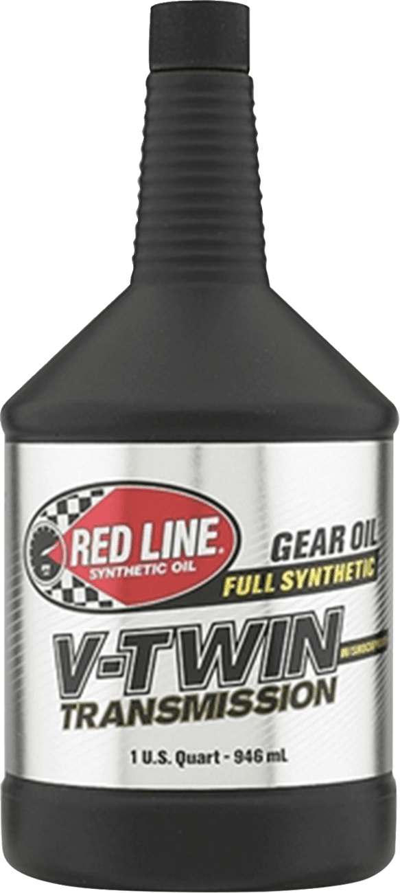 RED LINE SYNTHETIC OIL 3604-0025 V-Twin Transmission Oil with Shockproof - 1 US quart